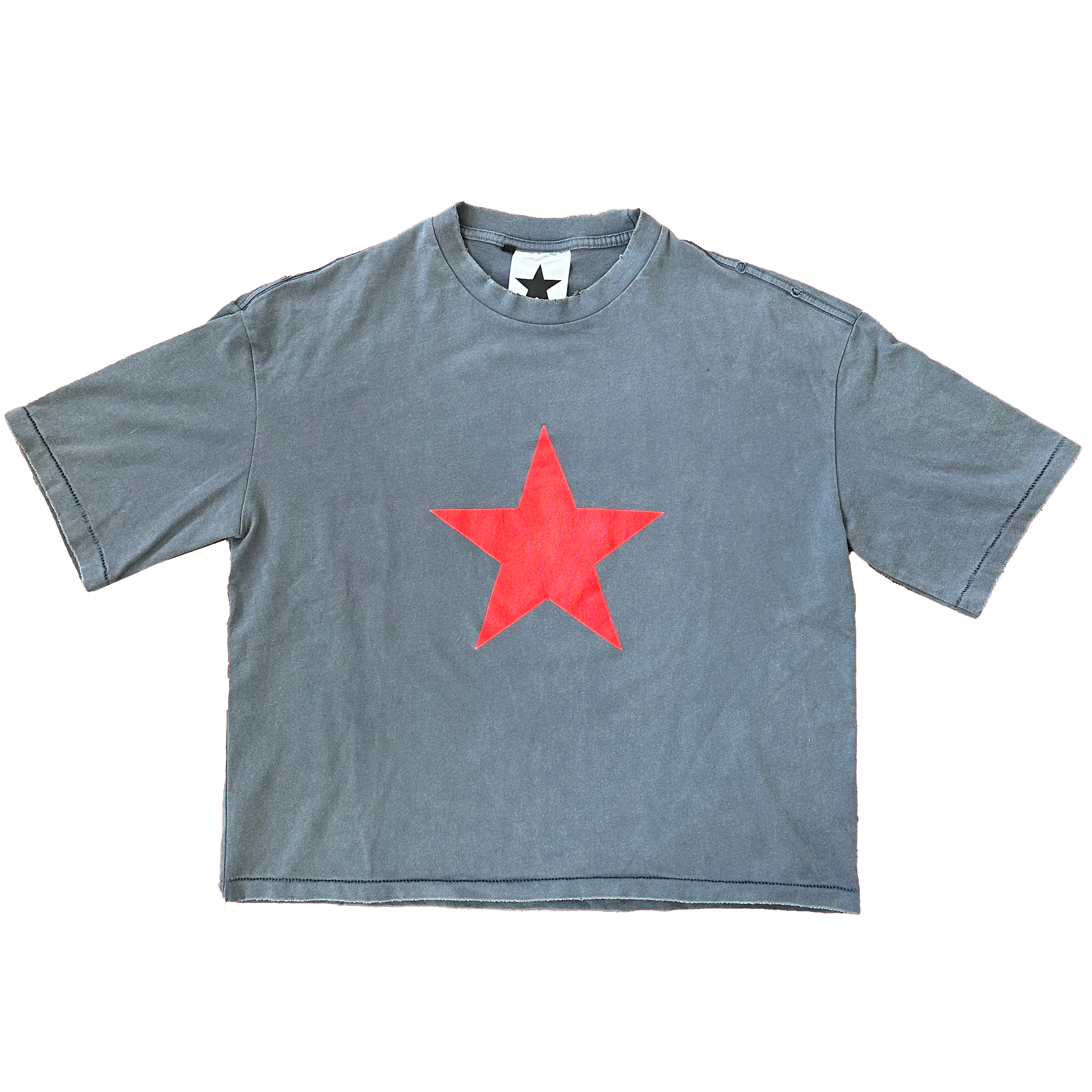 STAR TEE - VINTAGE BLACK